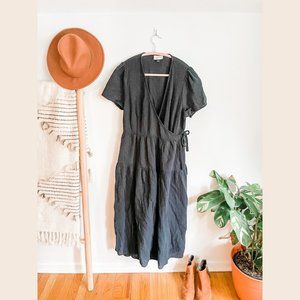 @shujess _ Univeral Thread Short Sleeve Wrap Dress